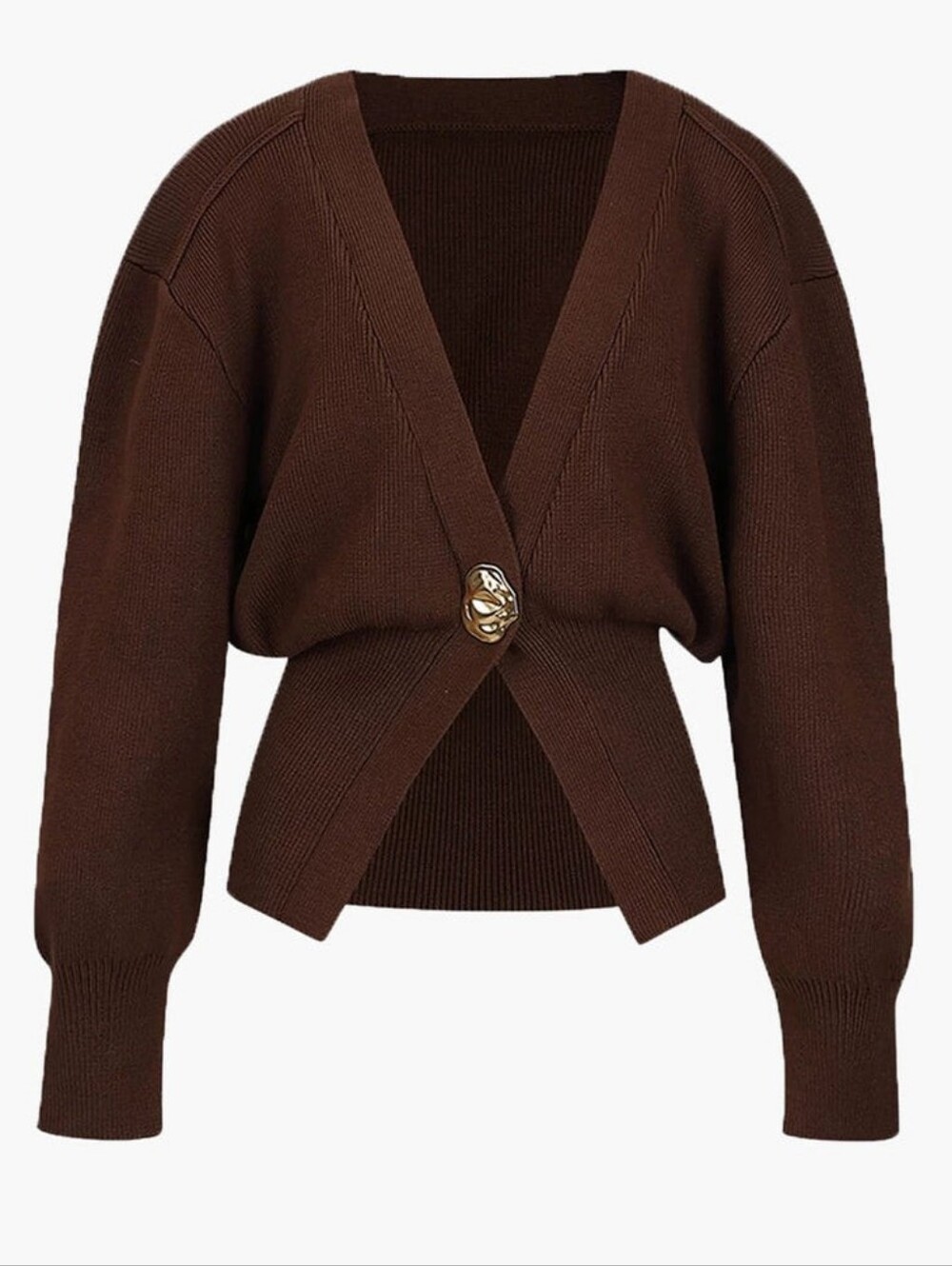 Commense V-Neck Chunky Cardigan - Picture 3 of 5